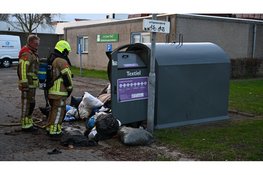 Containerbrand op Rembrandtsingel in Akersloot snel geblust