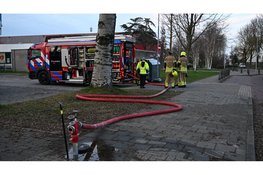 Containerbrand op Rembrandtsingel in Akersloot snel geblust