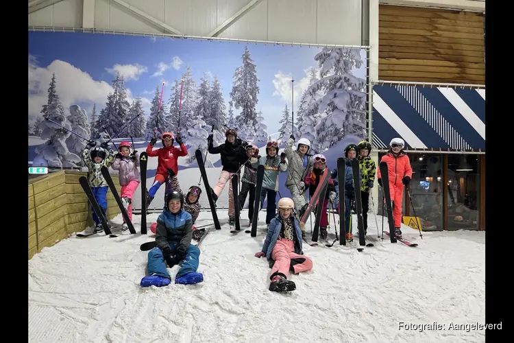Helmgras laat zich zien op NK Schoolteams in SnowWorld Amsterdam