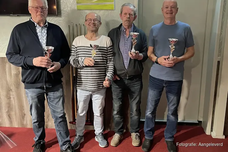 Heemskerkse “ezels” pakken opnieuw titel in vrijdagmiddagcompetitie