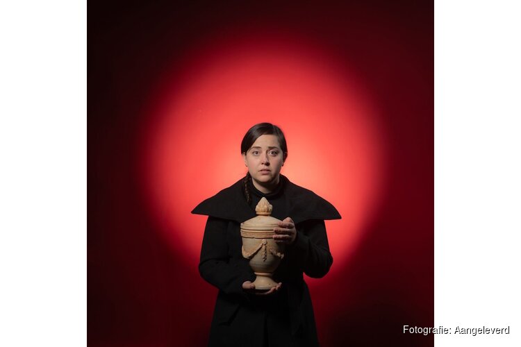 Collectief Ludvik speelt muziektheater-voorstelling Requiem tijdens het Karavaan Festival