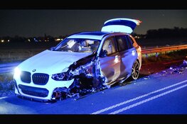 Twee gewonden na frontale botsing op N203