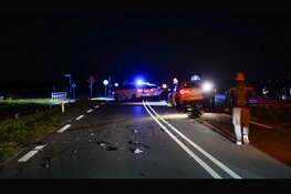 Twee gewonden na frontale botsing op N203