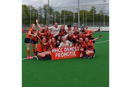 MHCC Dames 1 gepromoveerd én kampioen