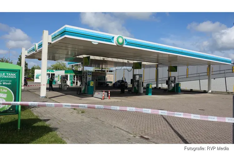 Overval op tankstation Castricum, daders op fatbike gevlucht
