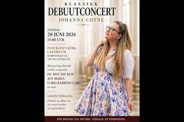 Een bijzonder muzikaal moment in de Pancratiuskerk, Castricum  Klassiek debuutconcert Johanna Coyne