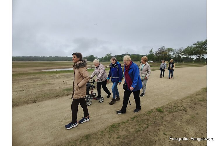 Laagdrempelige wandelgroep in Castricum