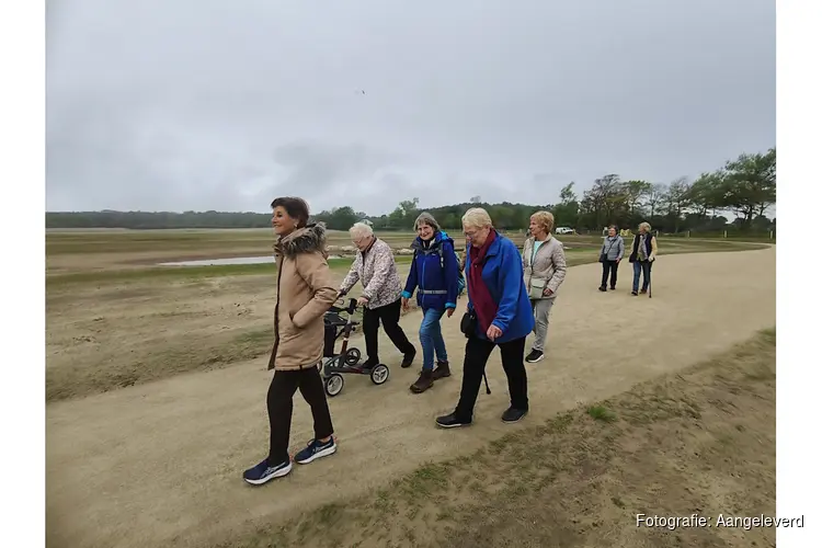 Laagdrempelige wandelgroep in Castricum