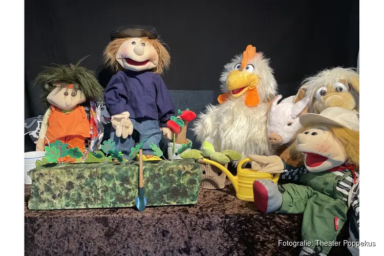 Voorleestheater Poppekus speelt Boer Boris