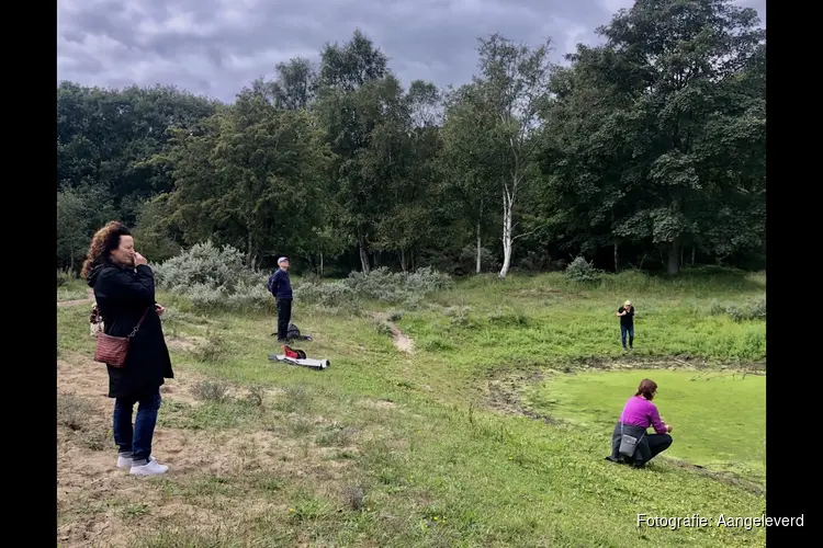 Lichtvoetig door het bos, zintuigenwandeling  Kijk, ruik, luister en voel de duinnatuur