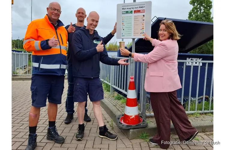 Inwoners Bergen, Uitgeest, Castricum en Heiloo scheiden afval steeds beter: focus nu op kwaliteit PMD