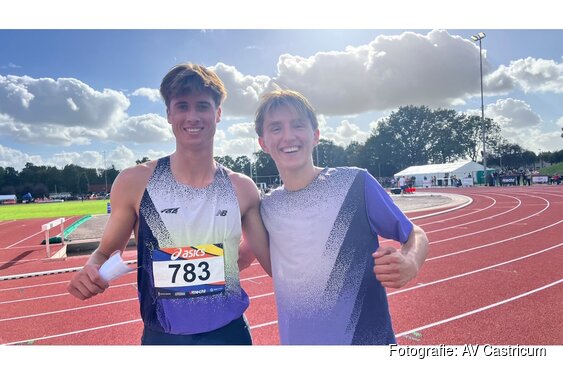 AV Castricum schittert op NK Atletiek U18/U20 in Utrecht
