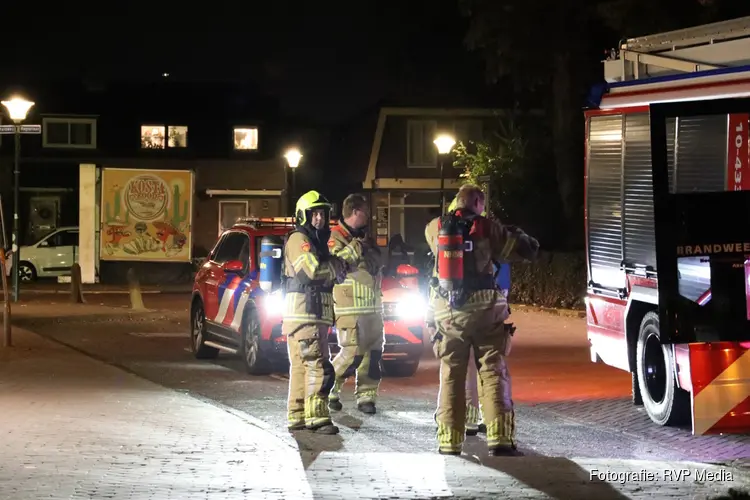 Brandweer onderzoekt vreemde lucht aan Wagnerlaan in Akersloot