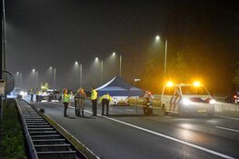 Voetganger overleden na aanrijding met personenauto op A9 bij Heiloo