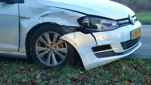 Aanrijding op de Heereweg