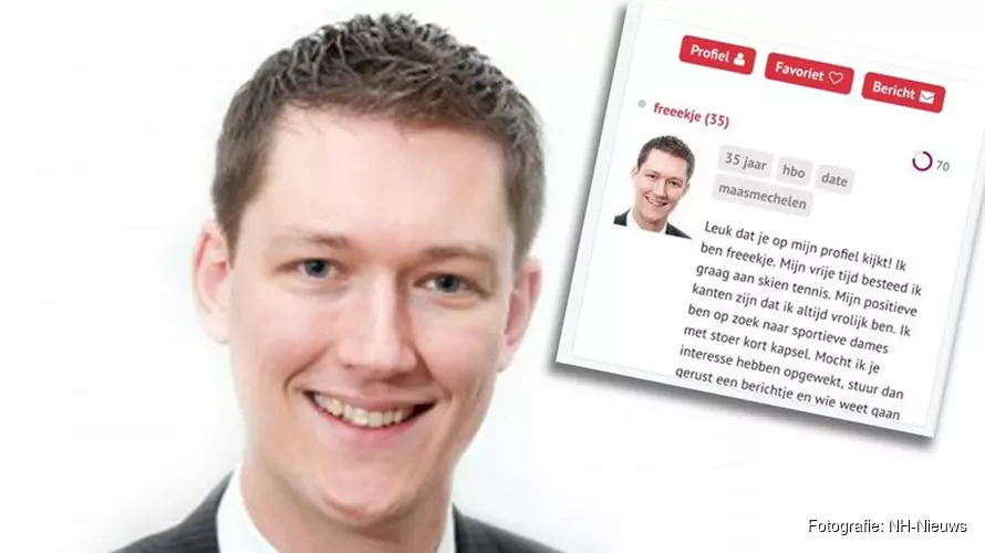 D66-wethouder in Castricum vindt ineens zijn foto op Relatieplanet