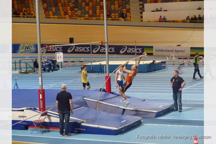 Nederlands indoorrecord polsstokhoogspringen voor Marc van Vliet