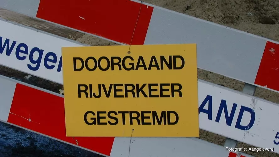 Wegwerkzaamheden aan de Kleibroek