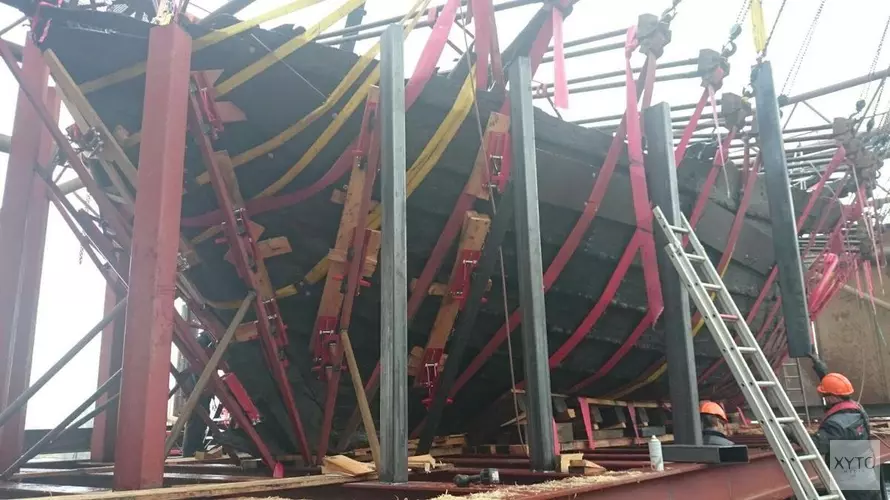 De reconstructie van de IJsselkogge