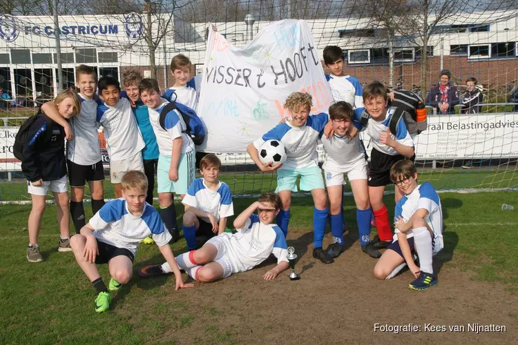 Visser&#39;t Hooft winnaar Rabobank schoolvoetbaltoernooi