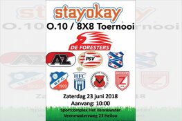 De Foresters organiseert JO10-Toernooi met AZ, PSV en Heerenveen