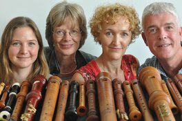 Zondag 8 juli 2018 15.00 uur: Optreden van Brisk Recorder Quartet met het programma 'Canção', muziek uit Spanje en Portugal.