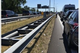 Storing Leeghwaterbrug bij Alkmaar verholpen: Verkeer weer op gang