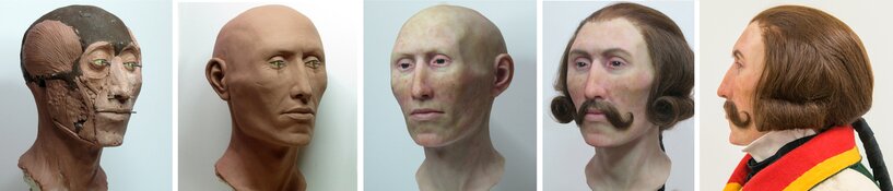 Gezicht Russische soldaat uit 1799 is onthuld