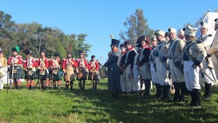 Napoleontisch spektakel voor Hildes Verjaardag
