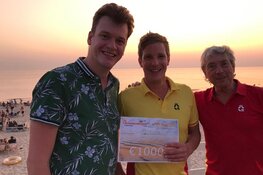 Reddingsbrigade ontvangt donatie van Camping Bakkum