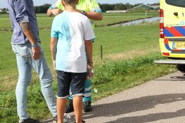 Scooterrijdster gewond op N203