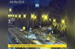A9 bij Beverwijk dicht: &#39;Omrijden via Velsertunnel&#39;
