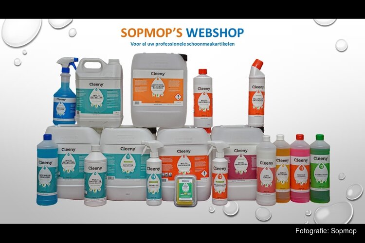 Sopmop de specialist in schoonmaken